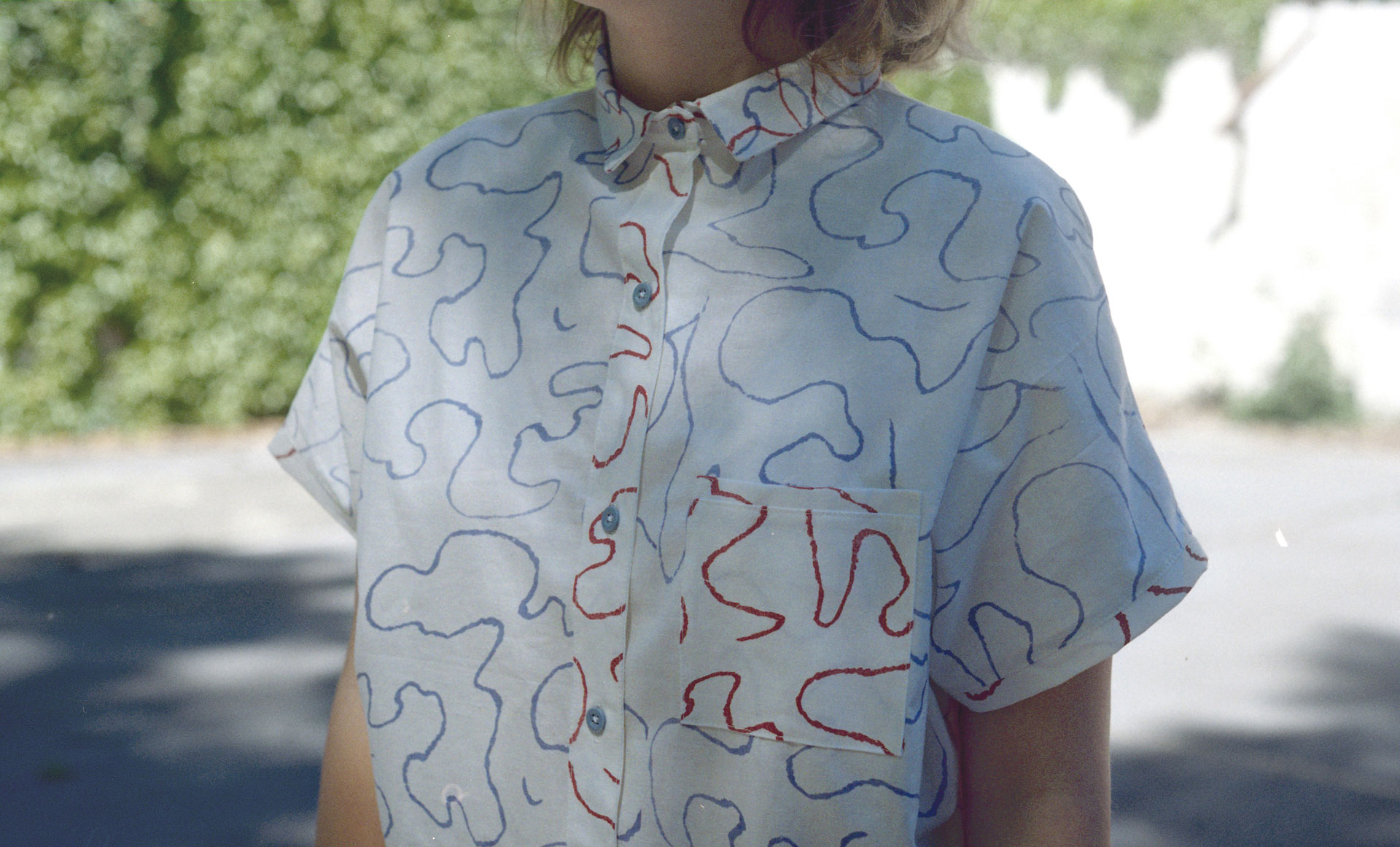 ROE screenprinted dress